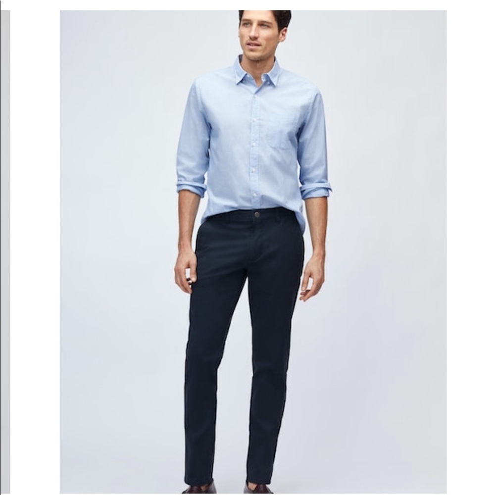 Bonobos Stretch Washed Chinos Slim Jet Blues size 28 x 28